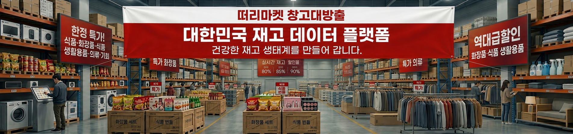 떠리마켓 OPEN - 대한민국 재고 데이터 플랫폼